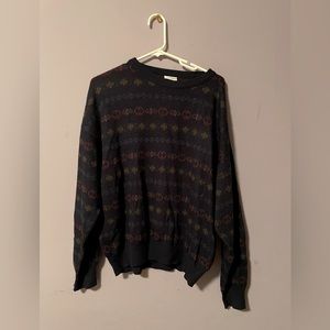 Vintage Italian Wool Oversized Sweater